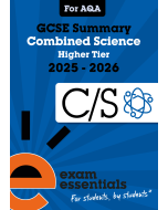 Summary Combined Science Higher Tier (AQA)