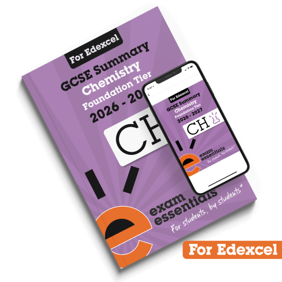 Summary Chemistry Foundation Tier (EDEXCEL)